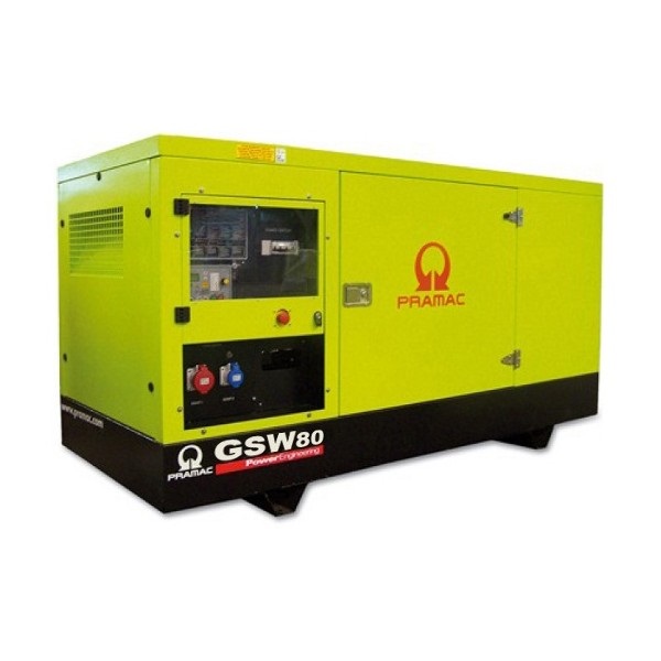 Pramac GSW 80 I Diesel ACP - Grupo electrógeno - Referencia SU750TCAY05